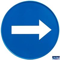 Sikkerhetskjegle ST » Skilt RD23 Retningspil