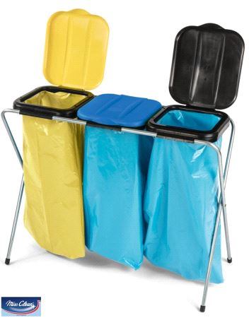 Avfallstativ Drop & Go 130-3 LS MC